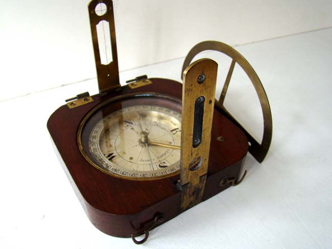 A 19th century Surveying Compass by James Gargory of Birmingham circa 1840-1860